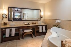 Spice Island Beach Resort - Grenada. Cinnamon and Saffron Suite, bathroom.